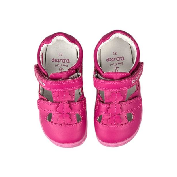 Dívčí BAREFOOT letní obuv DDstep - Růžové
