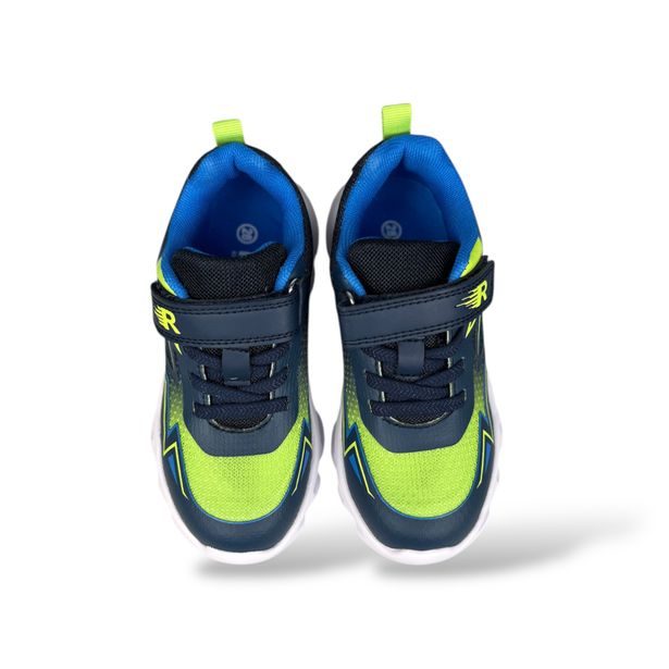 Chlapecké extra lehke celoroční blikající tenisky Richter - modré