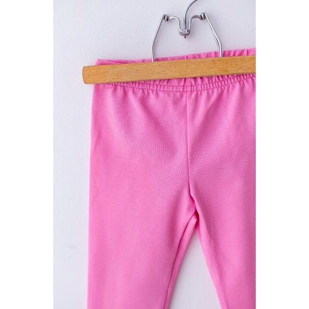 Legíny Lily Grey jednobarevné - bubble gum