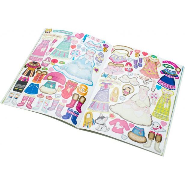 Šaty pre ANOUK – Kniha samolepiek      Baagl