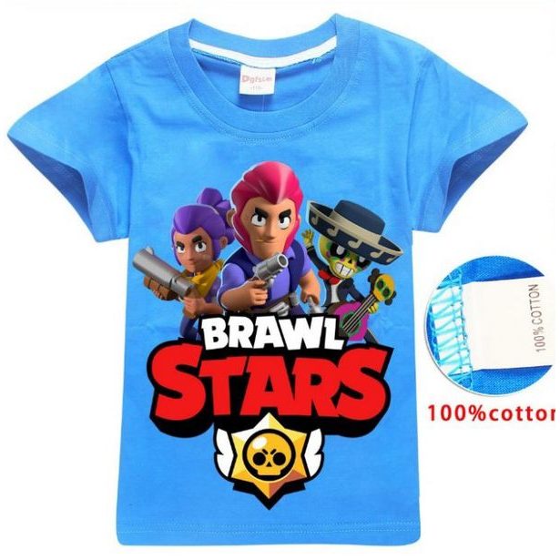 Tričko BRAWL STARS 100% bavlna, modré