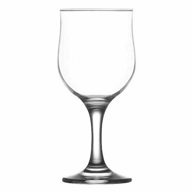 sklen. 320ml, 6ks, NEVAKAR v.18cm (KNK), voda, víno