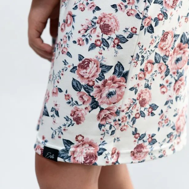 ESITO Dámská noční košile Kouzelná růže - slonová kost