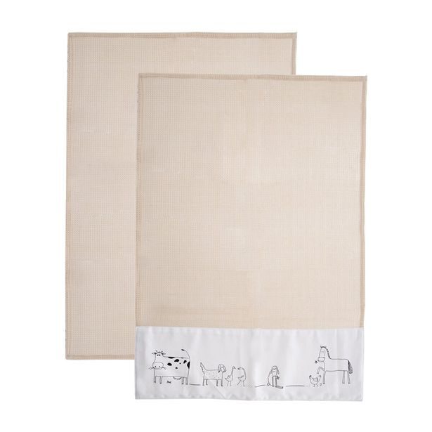 Kuchyňská utěrka vafle STATEK 2 ks