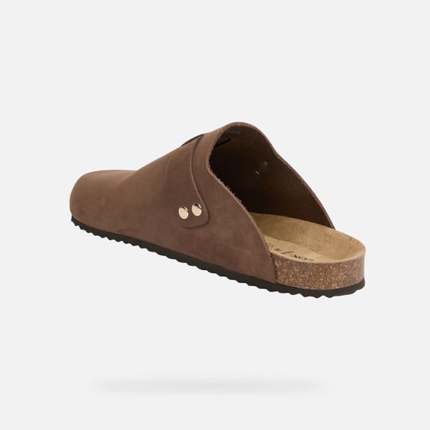 Hnědé dámské sandály Geox Brionia
