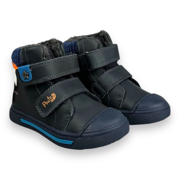 Dětská kožená zimní obuv, Ponte 20 - Tukan