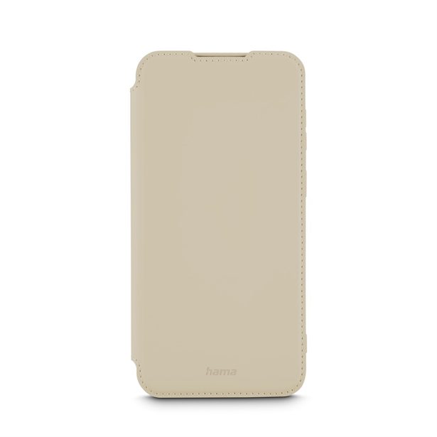 Hama Fantastic Feel, pouzdro-knížka pro Samsung Galaxy A57 5G, hebký povrch, béžové