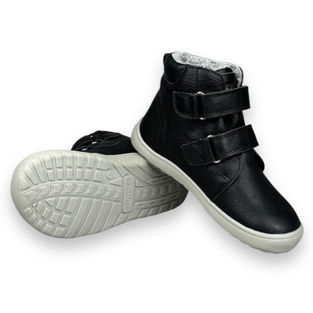 Barefoot zimní boty Protetika s membránou - Černé