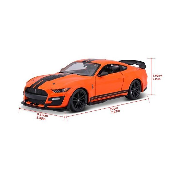 Maisto Maisto - 2020 Mustang Shelby GT500, oranžová, 1:24