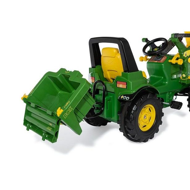 ROLLYTOYS Úložný box za traktor zelený