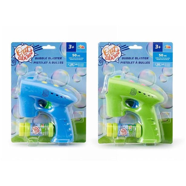 ADDO Bublifuky - pistole modrá/zelená