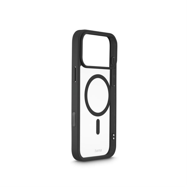 Hama Frame Protect, kryt pro Apple iPhone 17 Pro Max, magnetický, průhledný/černý