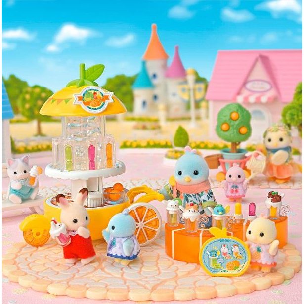 Sylvanian family Stánek na výrobu citrusových nápojů