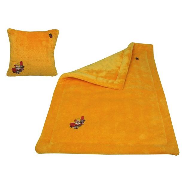 Sada deka+polštář Rumcajs-oran
