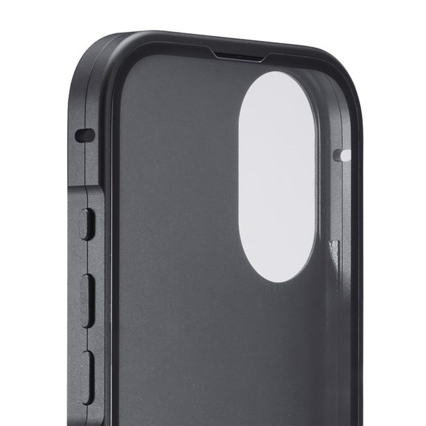 Black Rock 360° Glass, kryt pro Apple iPhone 17, skleněný, přední + zadní díl, karbonová úprava