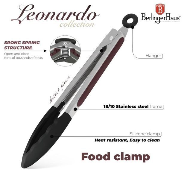 BERLINGERHAUS Kleště kuchyňské a grilovací Leonardo Collection BH-8760