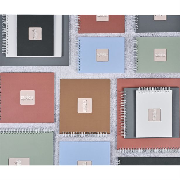 Hama album klasické spirálové FINE ART 36x32 cm, 50 stran, bílá, bílé listy