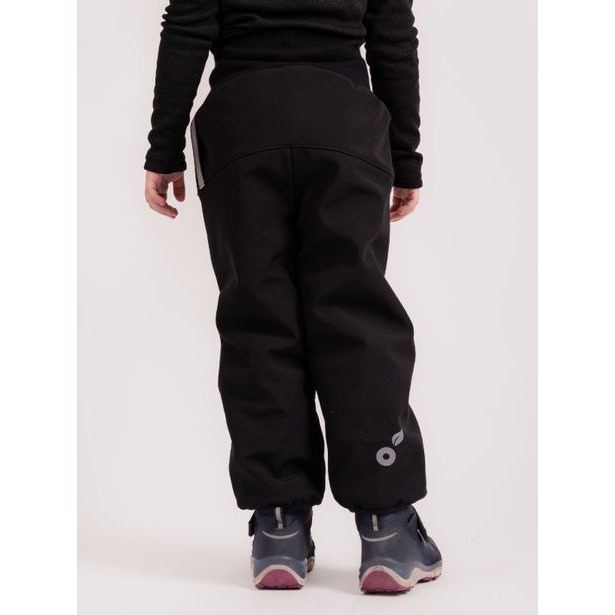 Unuo, Batolecí softshellové oteplovačky s beránkem Plus, Černá