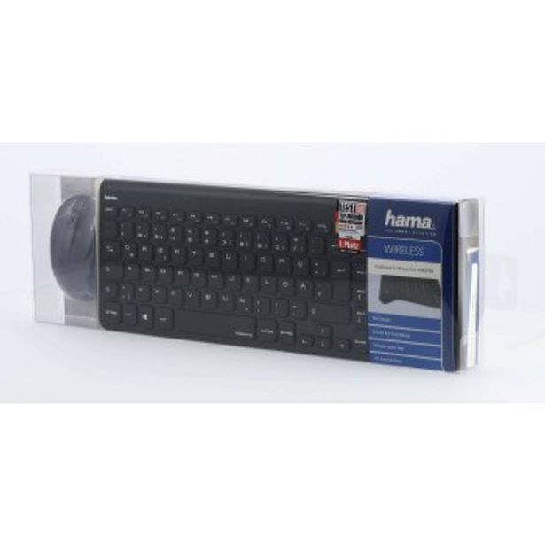 Hama set bezdrátové klávesnice a myši Trento