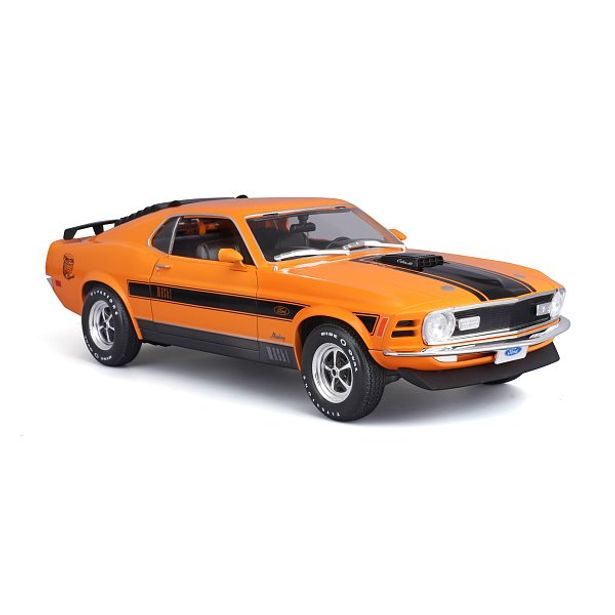 Maisto Maisto - 1970 Ford Mustang Mach 1, oranžová, 1:18