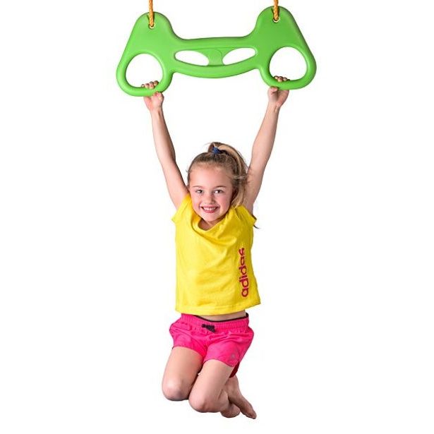 Houpací kruhy, plast - zelené