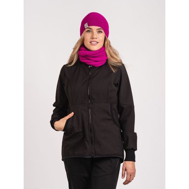 Unuo, Dámská čepice pletená, Fuchsiová