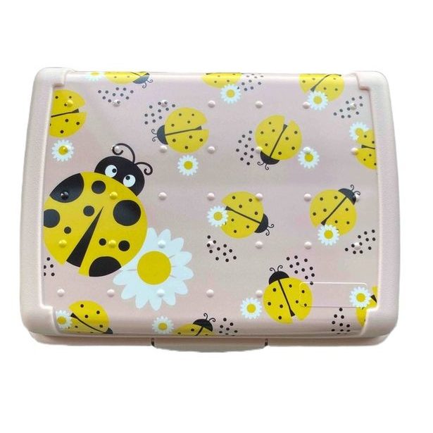 box 1,0l OLEK Beruška, 17x13x 7cm, sev.růž., svačin., plast