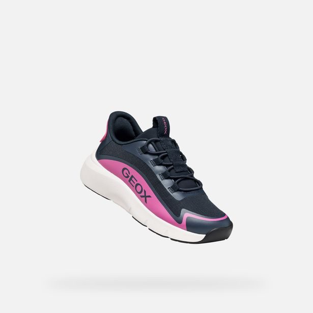 Tmavě modré dívčí tenisky Geox Pro-ran Fast in