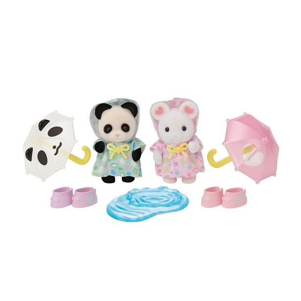 Sylvanian family Kamarádi ze školky v dešti