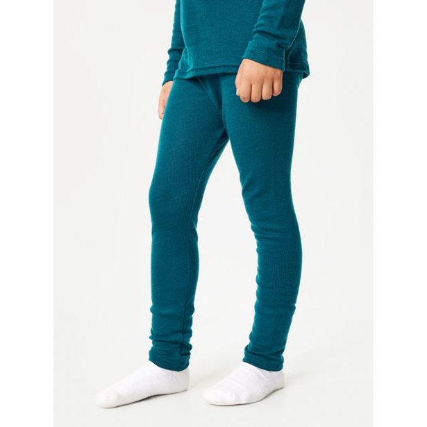 Unuo Dětské merino legíny, Petrolejová