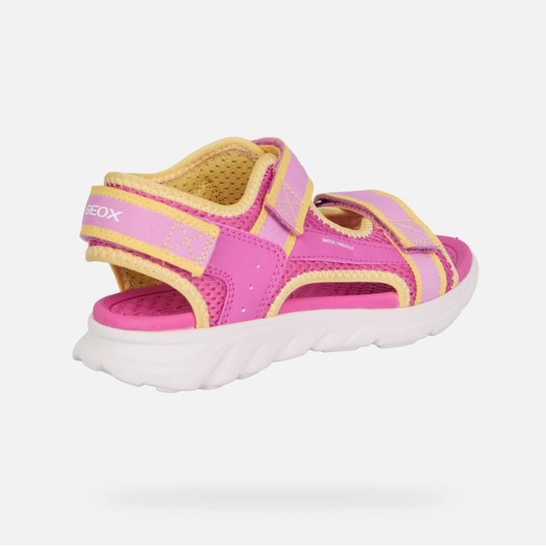 Růžové dívčí sandály Geox Airadyum