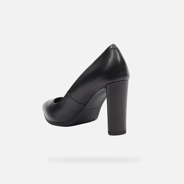 Černé dámské lodičky Geox Walk Pleasure 90