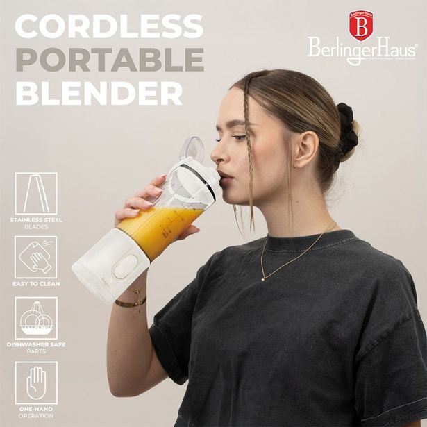 BERLINGERHAUS Přenosný aku mixér USB-C Sahara Collection BH-9923