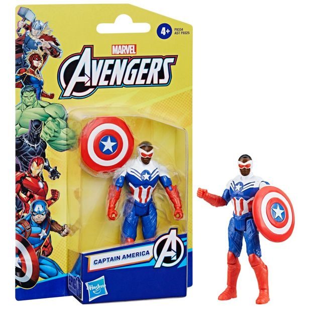 HASBRO - Avengers Kapitán Amerika figurka 10cm s příslušenstvím