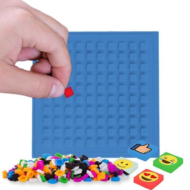 PIXIE CREW PIXIE CREW mozaikový panel MODRÝ čtverec