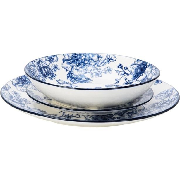 SIAKI Jídelní sada porcelánová 18 ks KO-Q04000110