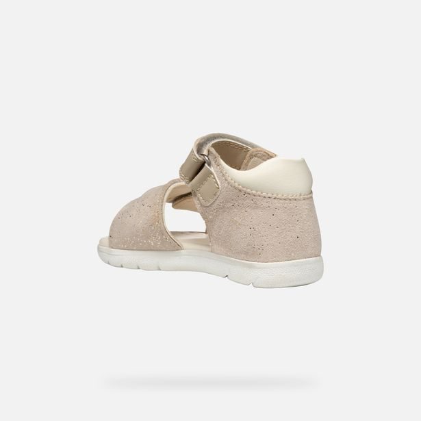 Béžové dívčí sandály Geox Sandal Alul