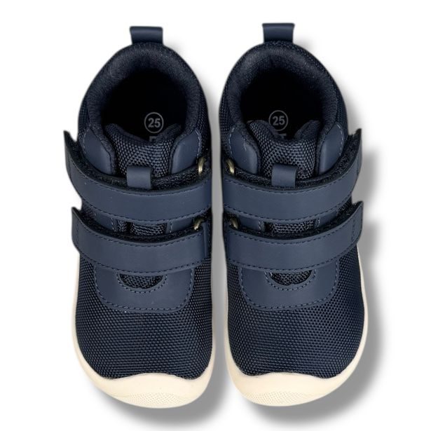 Bundgaard Moon – dětské barefoot celoroční boty s membránou - Navy