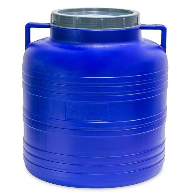 konev 60l širokohr. STERK 9655, atest.,modrá+bílá