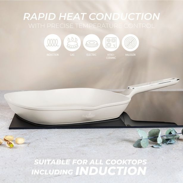 BERLINGERHAUS Sada pánví s titanovým povrchem 3 ks Sahara Marble Collection BH-8399