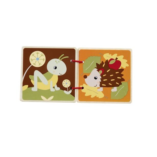 Dřevěná obrázková knížka, DP16