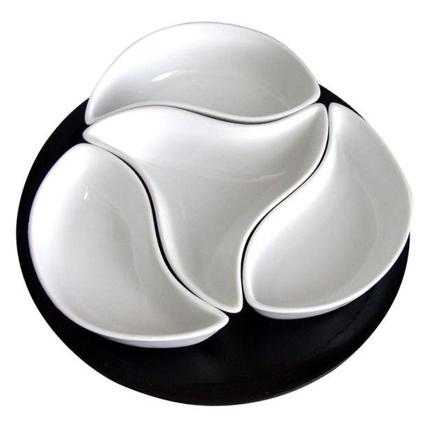 TORO Sada misek "VĚTRNÍK", keramika, 4 ks_hamashop