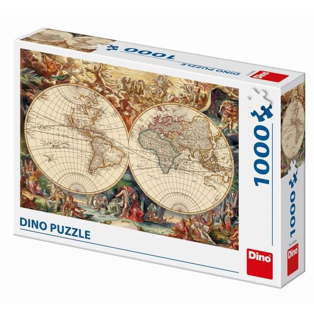 HISTORICKÁ MAPA 1000 Puzzle