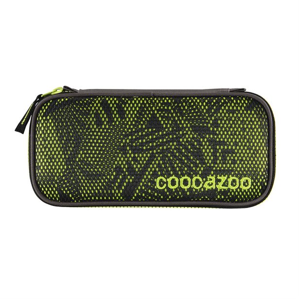 Penál coocazoo PencilDenzel TecCheck Neon Yellow