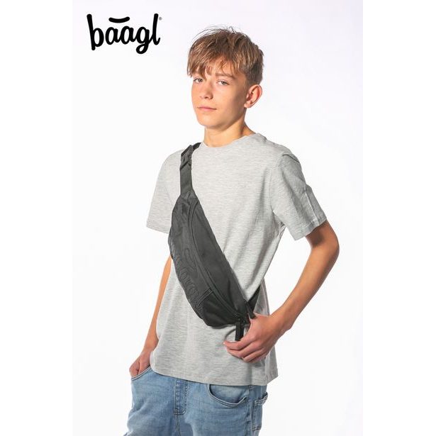 BAAGL Ledvinka Snap Uni černá