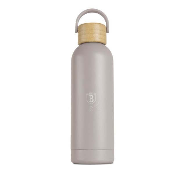 BERLINGERHAUS Termoska nerez s bambusovým víčkem 05 l Taupe Collection BH-8838