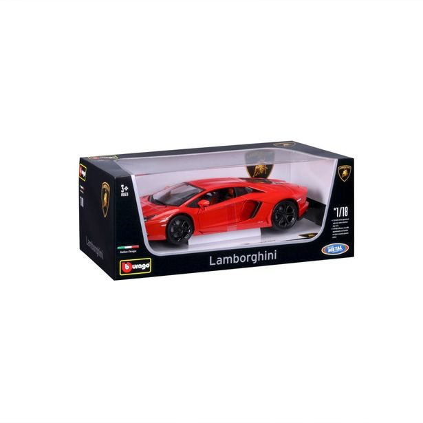 Bburago 1:18 Plus Lamborghini Aventador LP700-4 Metallic Orange