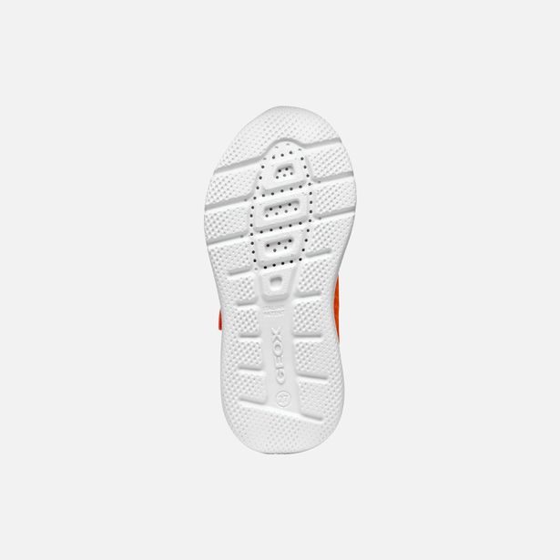 Oranžové chlapecké tenisky Geox Sprintye