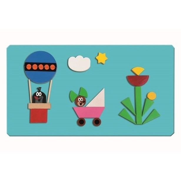 Krtek na cestách magnetické dílky