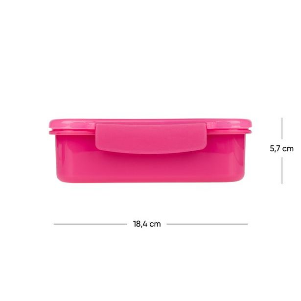 BAAGL Box na svačinu s přihrádkami Flamingo